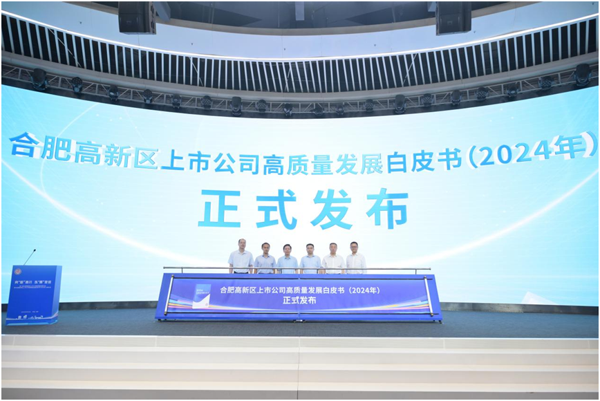 合肥高新区上市公司白皮书发布 35家企业总市值近4600亿元
