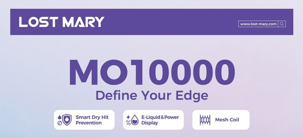 电子烟品牌LOST MARY将在菲律宾发布大口数电子烟MO10000