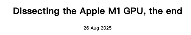 M3M4 Mac上跑Linux“破灭”？Asahi Linux又一核心开发者官宣退出：告别苹果转战英特尔